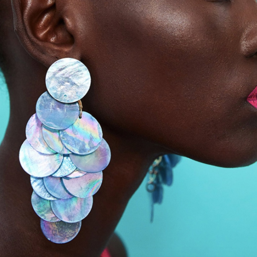 Statement fashion nightclub tassel chandelier wild - Picture 2 of 8